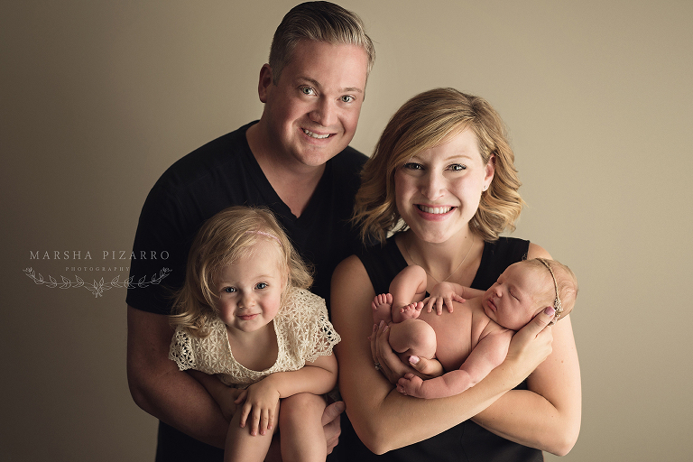 Calgary Newborn and family