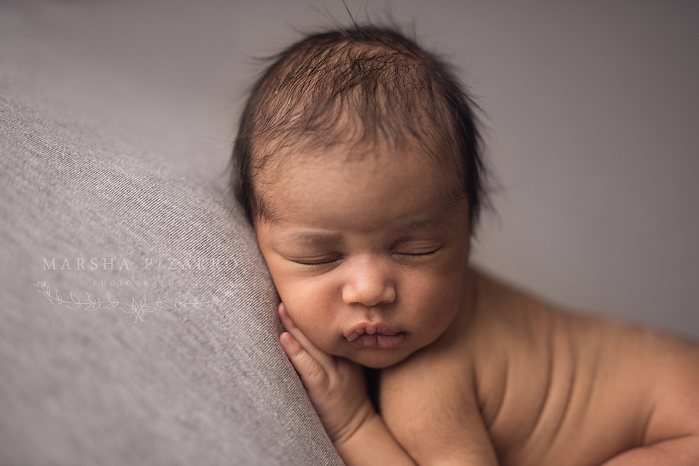 Calgary newborn baby hair