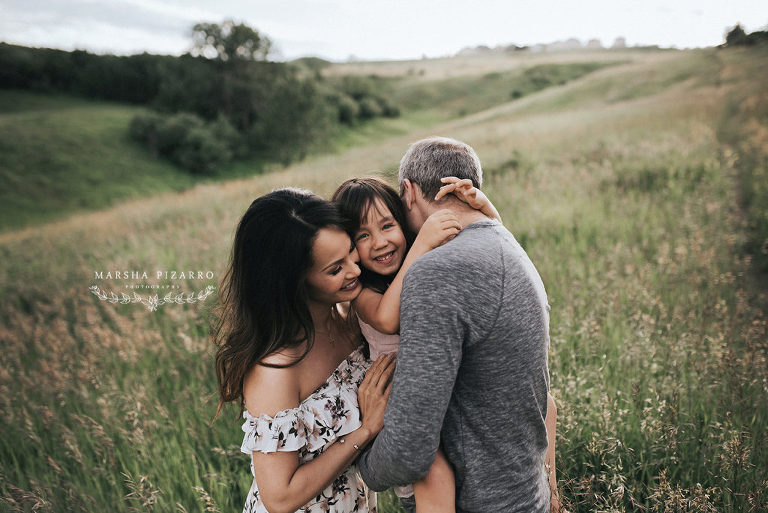 Nose Hill, Calgary Family Photography session