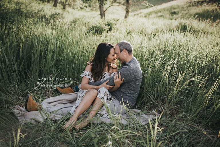 Nose Hill, Calgary Alberta couple photography session