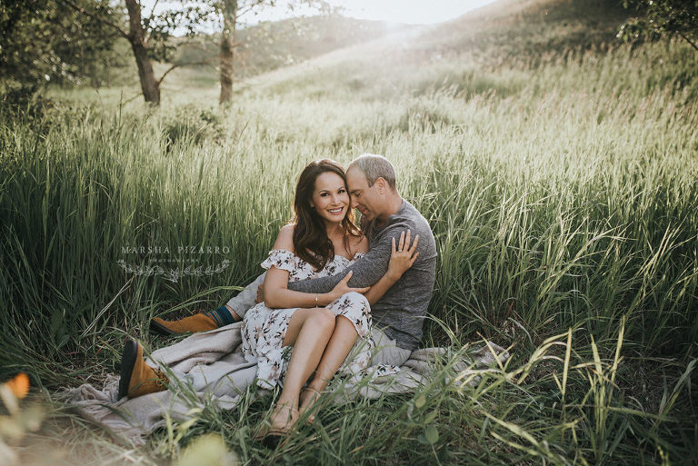 Nose Hill, Calgary Alberta couple photography session